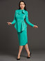 Bodycon Plain Patchwork Bodycon Dresses (Style V200330)