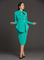 Bodycon Plain Patchwork Bodycon Dresses (Style V200330)
