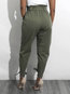 Maxi Loose Bow Plain Casual Pants (Style V200356)
