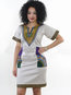 Tribal Straight Patchwork Mini Dresses (Style V200362)