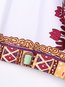 Tribal Straight Round Neck Print Knee Length Dresses (Style V200374)
