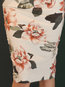 Pencil V-neck Floral Print Knee Length Dresses (Style V200409)