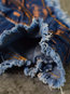 Slim Patchwork Denim Shorts (Style V200442)
