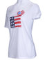 Asymmetric Standard Straight Star Pattern T Shirt (Style V200490)