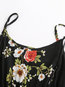 Expansion Spaghetti Strap Floral Print Maxi Dresses (Style V200513)