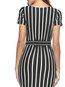 Bodycon Round Neck Striped Bodycon Dresses (Style V200514)