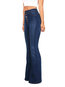Maxi Slim Button Denim Plain Jeans (Style V200548)