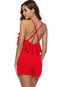 Mini Slim Western Plain Strappy Jumpsuit (Style V200649)