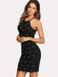 Sexy Bodycon Plain Beaded Bodycon Dresses (Style V200678)