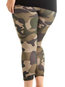 Western Pattern Polyester Camouflage Leggings (Style V200777)