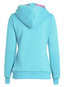 Hooded Standard Straight Casual Hoodie (Style V200825)