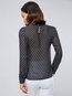 Standard Slim Casual Polka Dot Pattern Blouse (Style V200829)