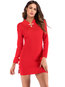 Sexy Bodycon Plain Button Bodycon Dresses (Style V200889)