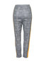 Ankle Length Slim Western Patchwork Plaid Casual Pants (Style V200892)