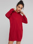Casual Straight Hooded Plain Casual Dresses (Style V200975)