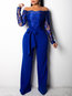 Maxi Slim Fashion Patchwork Jumpsuit (Style V201056)