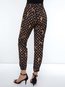 Maxi Slim Casual Pattern Polyester Casual Pants (Style V201114)