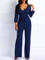 Maxi Slim Sexy Plain Jumpsuit (Style V201126)