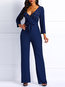 Maxi Slim Sexy Plain Jumpsuit (Style V201126)