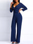 Maxi Slim Sexy Plain Jumpsuit (Style V201126)