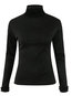 Slim Western Plain Polyester Patchwork Sweater (Style V201170)