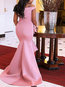 Western Expansion V-neck Plain Ruffle Maxi Dresses (Style V201246)