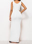 Fashion Bodycon Plain Casual Dresses (Style V201317)