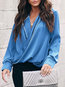 Standard Loose Casual Blouse (Style V201321)