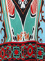 Ankle Length Fit and Flare Fashion Polyester Geometric Skirt (Style V201356)