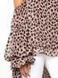 Long Loose Western Leopard Polyester Blouse (Style V201466)