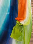 Casual Asymmetrical Color Block Asymmetrical Polyester Knee Length Dresses (Style V201547)
