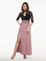 Beach Cotton Blends Maxi Dresses (Style V201577)