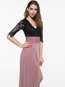 Beach Cotton Blends Maxi Dresses (Style V201577)