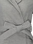 Hooded Midi Straight Date Night Belt Coat (Style V201599)