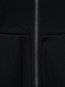 Round Neck Standard Casual Plain Cascading Ruffle Jacket (Style V201626)