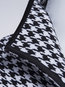 Midi Slim Date Night Cotton Blends Pattern Coat (Style V201630)
