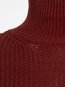 Turtleneck Straight Elegant Plain Knitted Sweater (Style V201652)