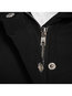 Hooded Straight Casual Plain Pockets Coat (Style V201685)