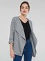 Shawl Collar Long Fashion Plain Polyester Coat (Style V201755)