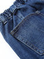 Ankle Length Loose Date Night Button Plain Jeans (Style V201807)