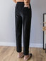 Ankle Length Skinny Fashion Pockets Corduroy Pants (Style V201815)