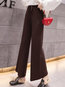 Ankle Length Loose Elegant Strappy Knitted Pants (Style V201817)