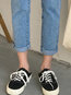 Ankle Length Fashion Button Denim Plain Jeans (Style V201819)