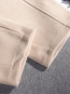 Ankle Length Slim Elegant Pockets Polyester Pants (Style V201821)