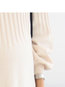 Modest Sweater Notched Solid Color Knitted Casual Dresses (Style V201851)