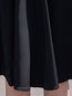 Knee Length A-line Date Night Polyester Plain Skirt (Style V201872)