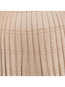 Mini Pleated Elegant Knitted Plain Skirt (Style V201888)