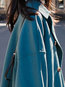 Shawl Collar Midi Casual Plain Button Coat (Style V201912)